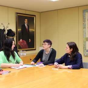 La diputada Rebeca Grajea  se reúne con los terapeutas ocupacionales de La Rioja