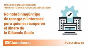 Ciudadanos, satisfecho porque los 10.000 riojanos afectados por las cláusulas suelo recuperen su dinero