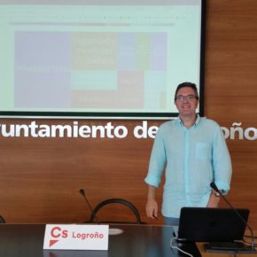 Ciudadanos propone que los logroñeses conozcan dónde van sus impuestos a través de una nueva aplicación interactiva