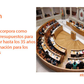 Ciudadanos incorpora como medida a los Presupuestos ampliar hasta los 35 años el cheque formación para los desempleados