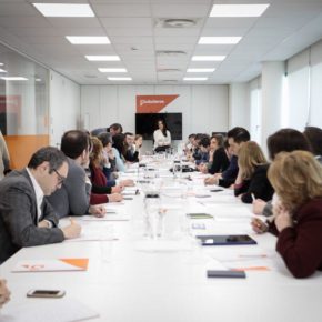 Julián San Martín participa en Madrid en una reunión con resto de portavoces municipales de Ciudadanos
