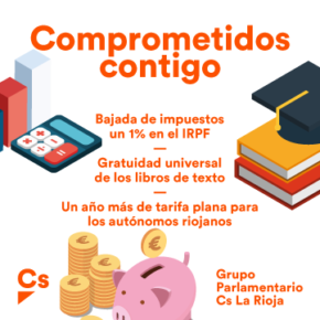 Logros de Cs La Rioja en los Presupuestos de La Rioja 2018
