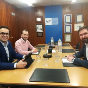 Ciudadanos y FER mantienen un segundo encuentro de trabajo para incorporar medidas que relancen la actividad industrial riojana