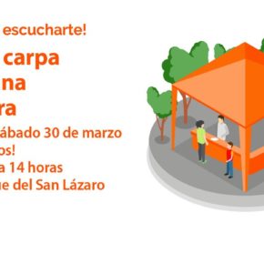 Ciudadanos Nájera presenta sus propuestas en materia de Vivienda y Servicios Sociales en una carpa informativa