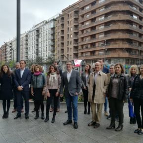 San Martín presenta su candidatura municipal que “representa a la sociedad civil de Logroño”