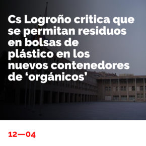 Cs critica que el alcalde permita el depósito de residuos en bolsas de plástico en los nuevos contenedores de ‘orgánicos’