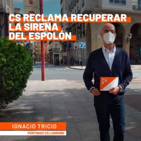 Cs denuncia que el PSOE y el alcalde faltan al respeto del Pleno al presentar una moción a sí mismos sobre la sirena de El Espolón