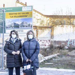 Cs denuncia que el alcalde colocó en falso la primera piedra de las obras del Centro de Salud de La Villanueva que continúan paradas