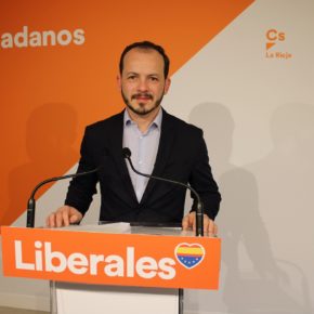 Ciudadanos preguntará a Andreu sobre el cese de Sara Alba y al Gobierno de La Rioja sobre el aumento del desempleo y la gestión de los fondos europeos