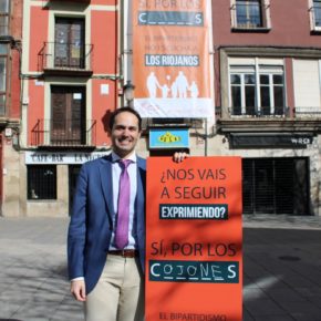 Ciudadanos La Rioja lanza su campaña ‘Sí, por los cojones’ para devolver la prosperidad a las futuras generaciones de españoles frente al bipartidismo y el nacionalismo